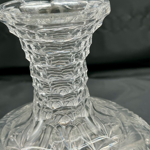 Vintage American Brilliant Cut Crystal By J. Hoare Decanter - Picture 4 of 9